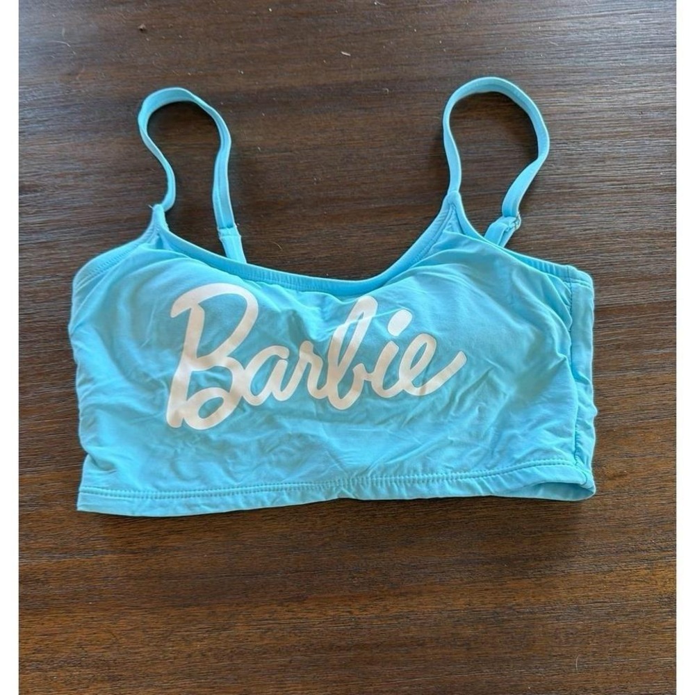 Barbie Small Blue Swim Bikini Top